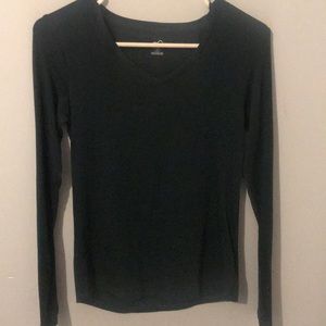 Eddie Bauer dark green long sleeve shirt